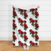 Redoute' Roses ~ Riot of Red Jumble