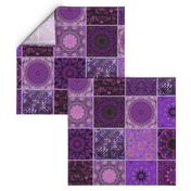 Purple Crazy Quilt