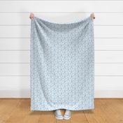 Fledermaus Toile Blue