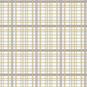 Gray Plaid Fabric 