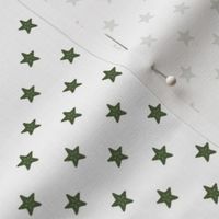 Vintage Green Stars