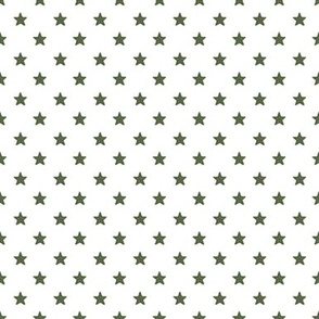 Vintage Green Stars