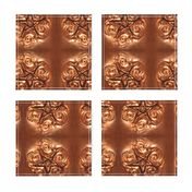 copper star tile