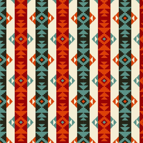Navajo striped pattern