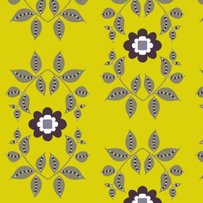 midsummer motif / yellow