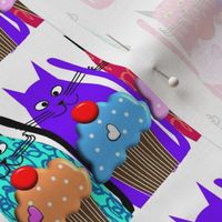 Whimsical Cats and Cupcakes