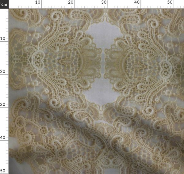 vintage lace fabric by the yard