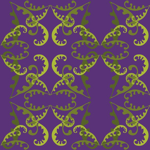 Fern Lattice on Purple