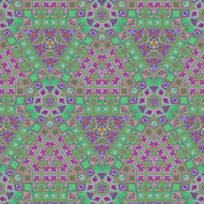 Lina's Garden Hexagon Pattern 2 © Gingezel™ 2013