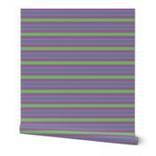 Green and Pink Horizontal Stripe © Gingezel™ 2013