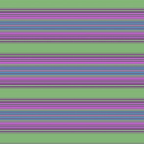 Green and Pink Horizontal Stripe © Gingezel™ 2013