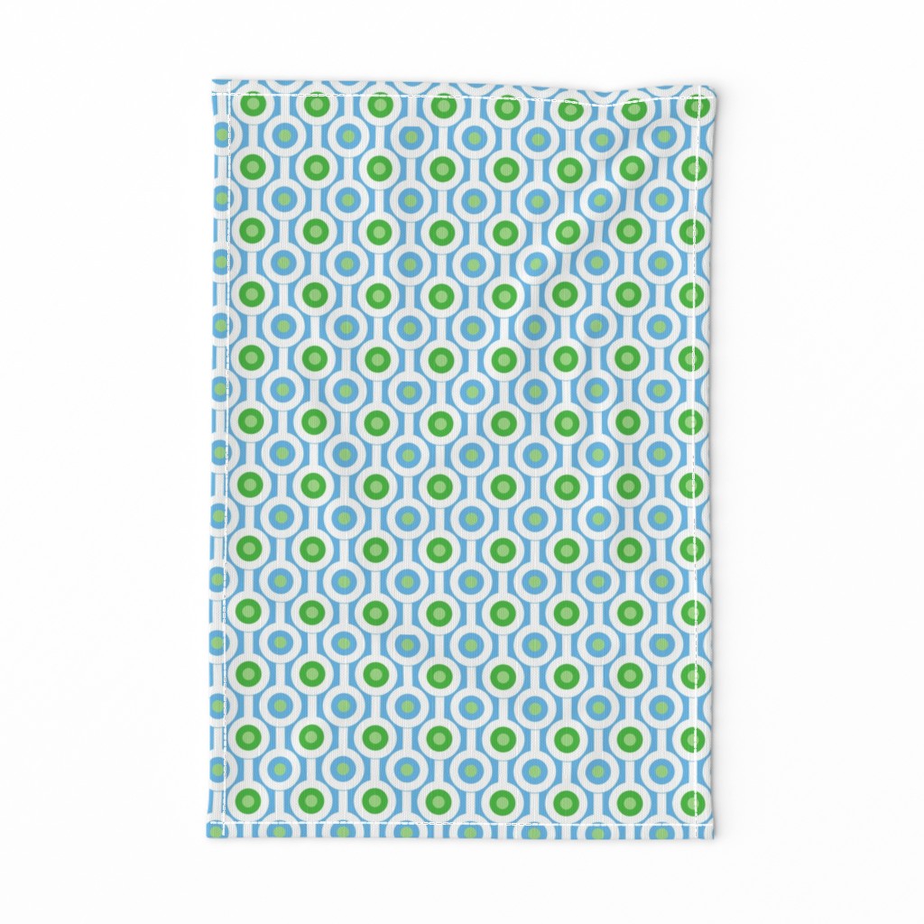 Geometric Green Circles