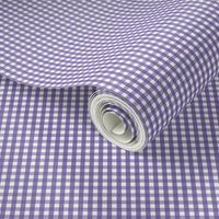 tiny gingham purple