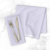 tiny gingham light purple