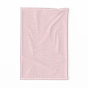 tiny gingham light pink