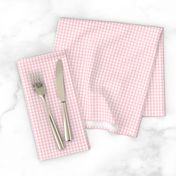 tiny gingham light pink