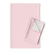 tiny gingham light pink