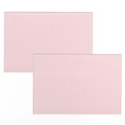 tiny gingham light pink