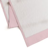 tiny gingham light pink