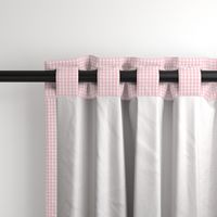 tiny gingham light pink