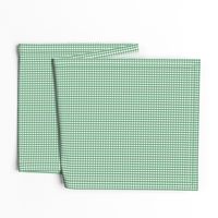 tiny gingham kelly green