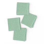 tiny gingham kelly green