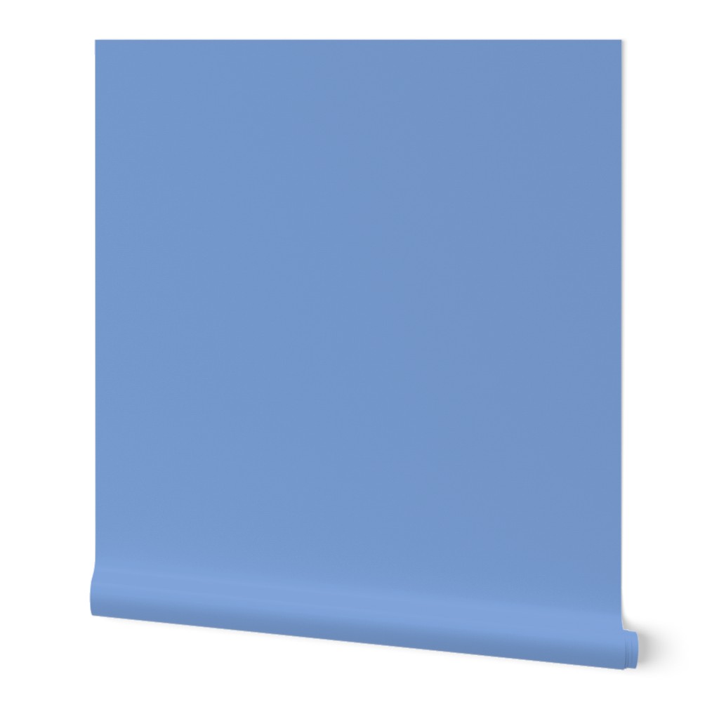 solid cornflower blue