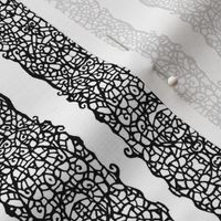 Inkblot Lace Strips II (left edge, mirrored)