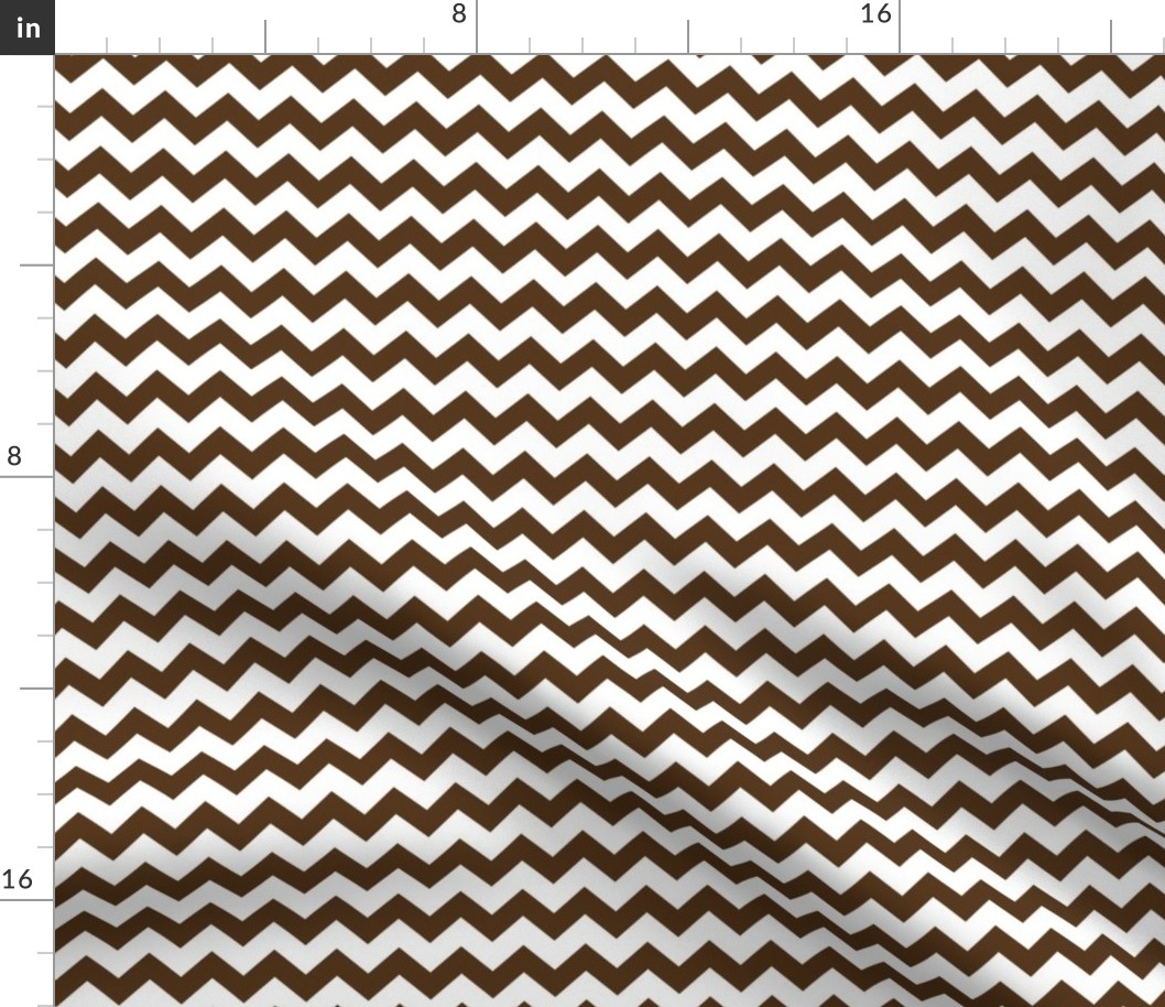 brown chevron i think i heart u