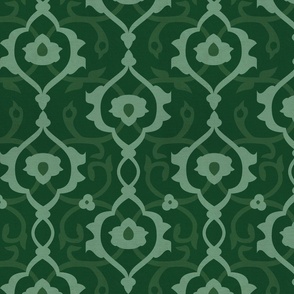Emerald Arabesque