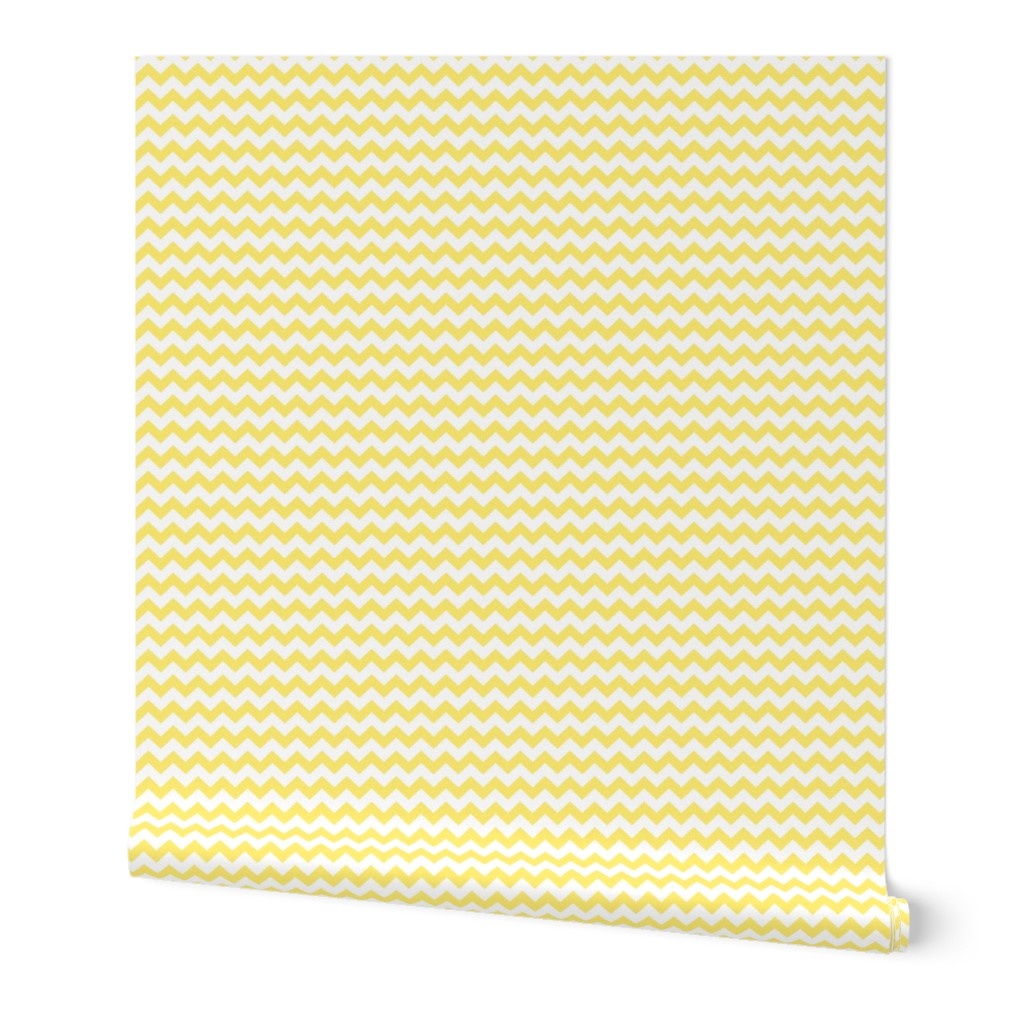 lemon yellow chevron i think i heart u