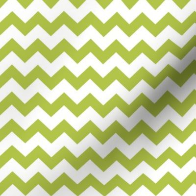 lime green chevron i think i heart u