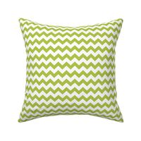 lime green chevron i think i heart u