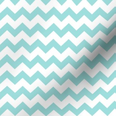 light teal chevron i think i heart u