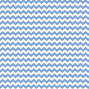 cornflower blue chevron i think i heart u