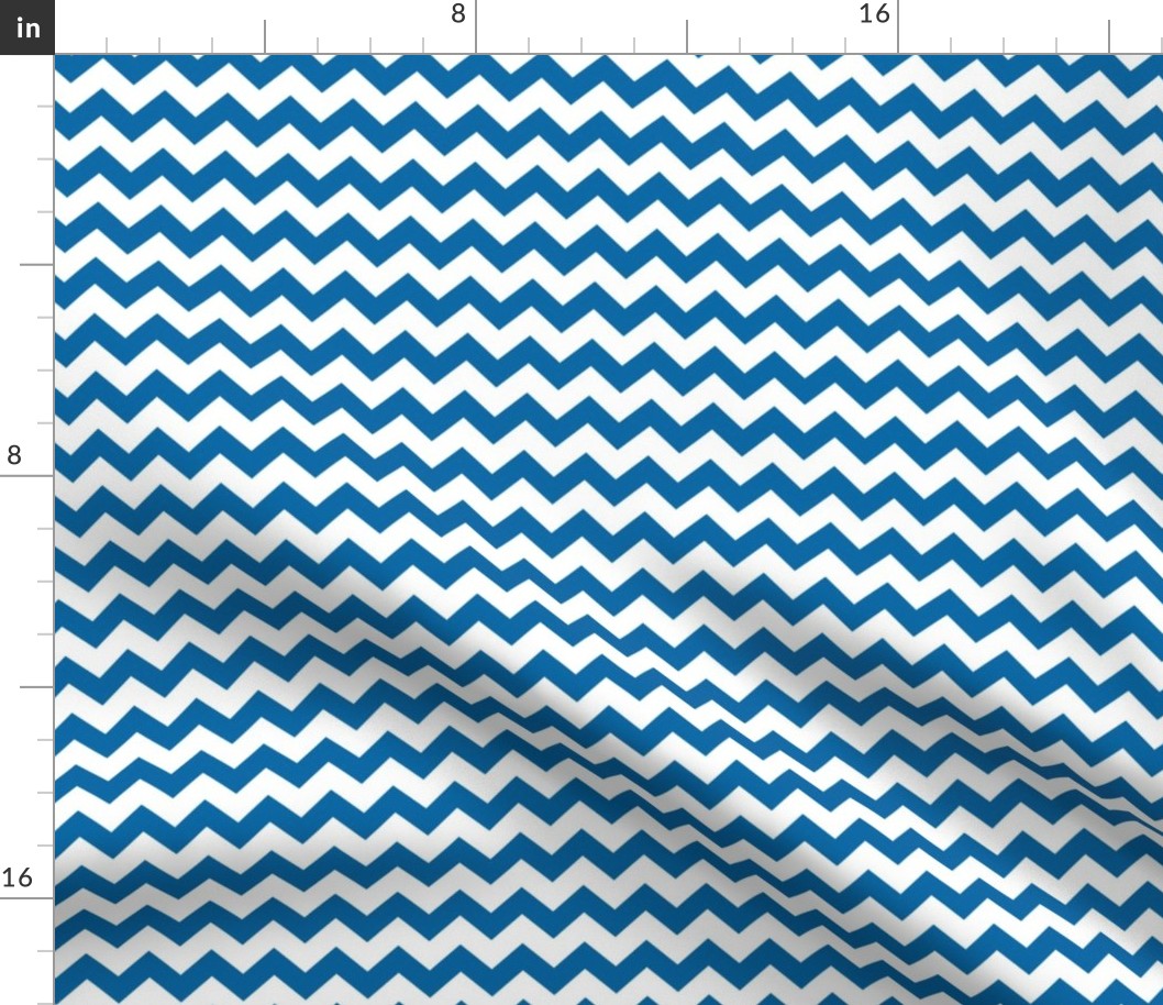 royal blue chevron i think i heart u