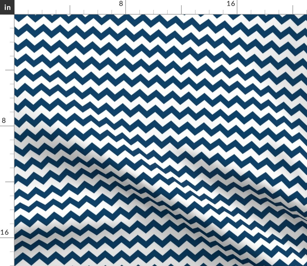 navy blue chevron i think i heart u