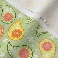  Citrus Paisley