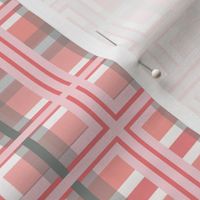 Pink & Gray Plaid Design