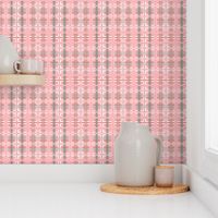 Pink & Gray Plaid Design