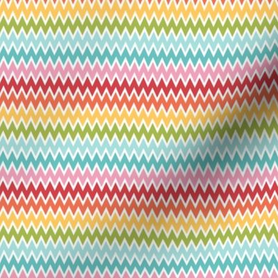 {everyday} rainbow chevron