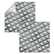 Quilted and Puffed ~ Silver