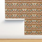 Parrot Damask ~ Border Strip