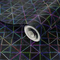 moonlight geometry cheater quilt