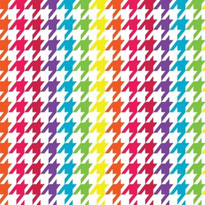 Rainbow Wave Houndstooth (Small)