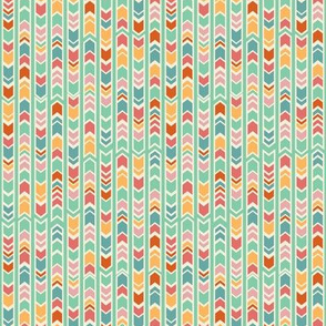 Farmer's Market - Sorbet Palette - Chevron Stripe