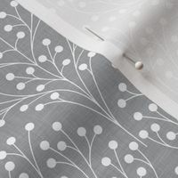 Berry shrub damask gray