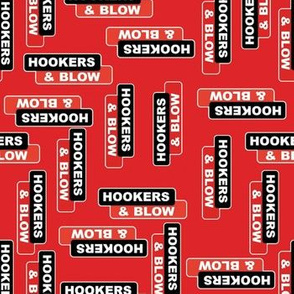 hookers and blow red
