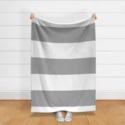 grey stripes HUGE 12"