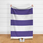 purple stripes HUGE 12"